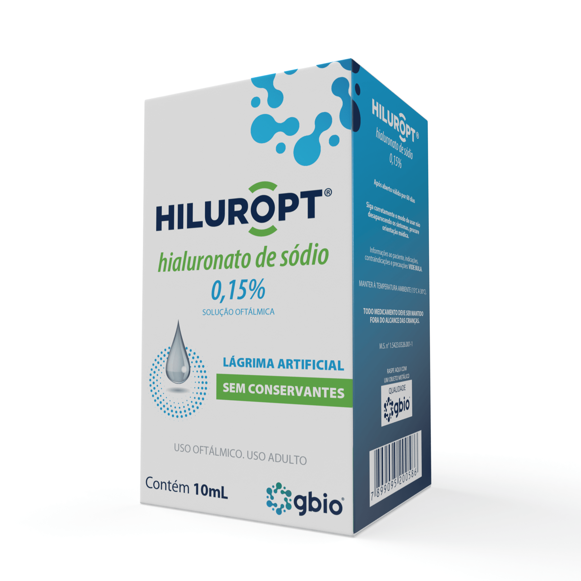 Hiluropt 1,5 mg Solução Oftalmológica 10ml